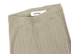 Lil Atelier chinchilla hulmønster legging